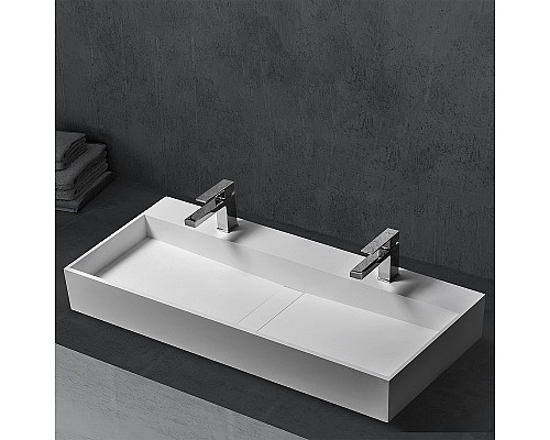 Раковина Abber Stein 120 AS2642 Белая матовая