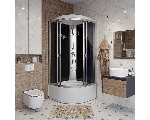 Душевая кабина Niagara Eco 100x100 E100/40/TN без гидромассажа