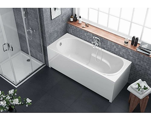 Акриловая ванна Berges Lumbo 160x75 050002 без гидромассажа