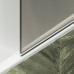 Шторка на ванну Maybah Glass 500x1400 поворотная на монопетле Черный стекло бронзовое матовое