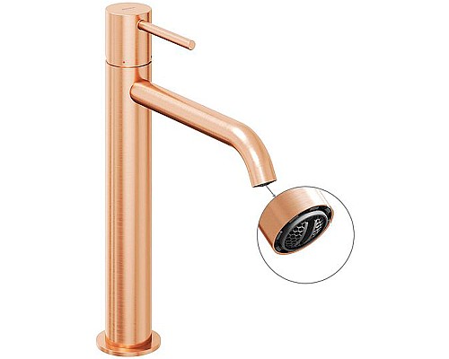 Смеситель для раковины Ravak Espirit ES 014.60RGB X070393 Розовое золото
