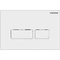 Клавиша смыва Grossman Pragma 700.K31.03.000.000 Белая глянцевая