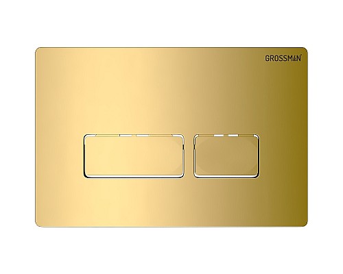Клавиша смыва Grossman Pragma 700.K31.03.300.300 Золото глянцевое