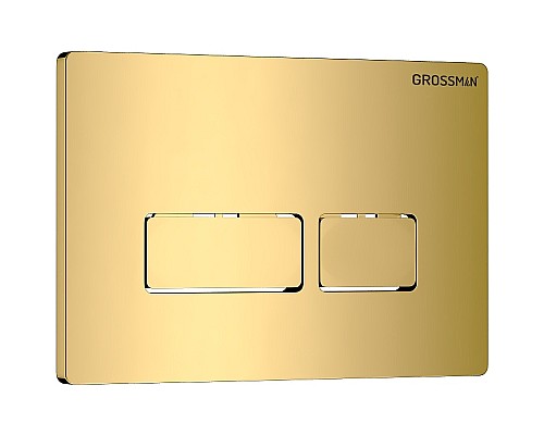 Клавиша смыва Grossman Pragma 700.K31.03.300.300 Золото глянцевое
