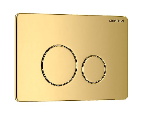 Клавиша смыва Grossman Style 700.K31.05.30M.30M Золото глянцевое