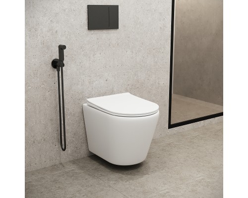 Унитаз Grossman Fly GR-4478MS подвесной Белый матовый с сиденьем Микролифт