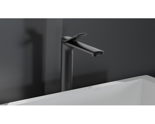 Смеситель для раковины Boch Mann Bernina B XL BM9629 Черный матовый