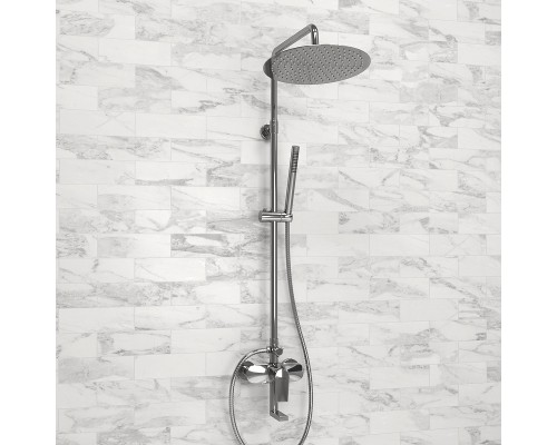 Душевая система WasserKRAFT A166.116.137.010.CH Хром