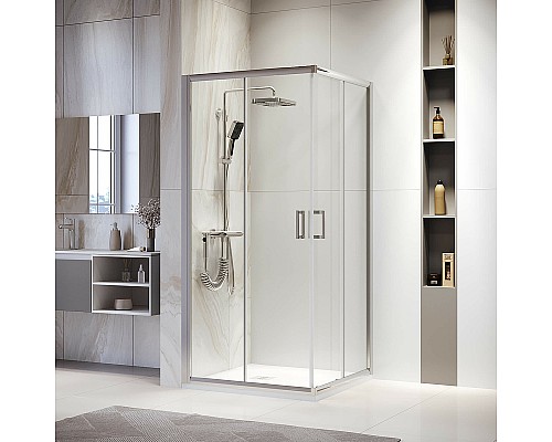 Душевой уголок RGW Passage PA-39 90x90 03083999-11 профиль Хром стекло прозрачное