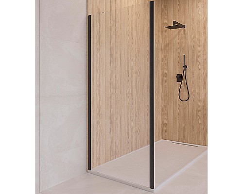 Душевая стенка RGW Z-050-5-B 100 352205500-14 профиль Черный стекло прозрачное