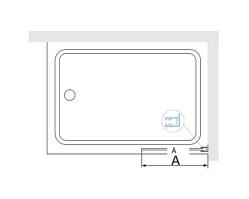 Шторка на ванну RGW Screens SC-056-8 40х150 35110562840-11 профиль Хром стекло прозрачное