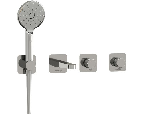 Смеситель для ванны WasserKRAFT Mosel A4651.293.295.271.087.127 Хром