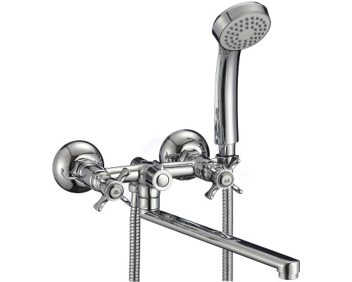 Смеситель для ванны D-Lin D143807-F универсальный Хром