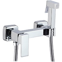 Гигиенический душ со смесителем D-Lin D180201 Хром