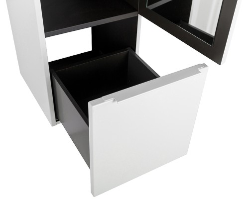 Шкаф пенал Cezares Premium 35 55501 подвесной Bianco opaco