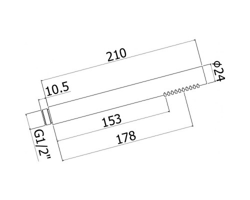 Ручной душ Paffoni Master ZDOC067HGSP Золото медовое брашированное