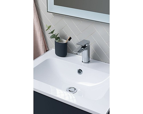 Тумба под раковину Aquanet Арт 75 313265 подвесная Маренго