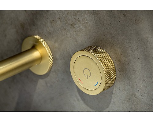 Смеситель для раковины Boheme Tech 158/2-MG Золото матовое