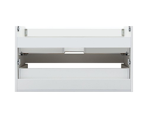 Тумба с раковиной Aquanet Вега 90 327998 подвесная Белый глянец