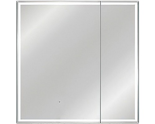 Зеркальный шкаф Style Line Квартет 80 СС-00002375 с подсветкой Белый