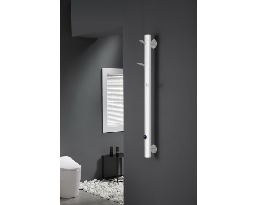 Электрический полотенцесушитель Boheme Uno 724-MW Белый матовый