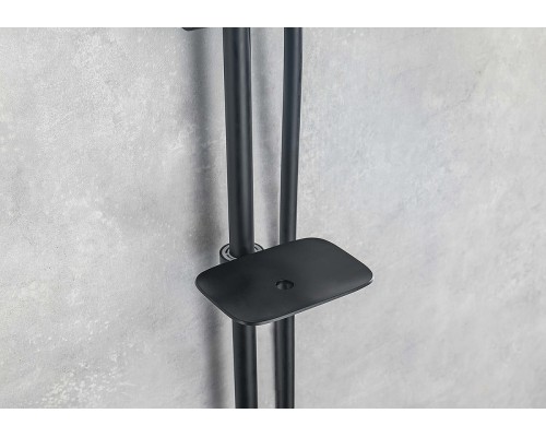 Душевая система Aquatek Вега AQ1074MB Черная матовая