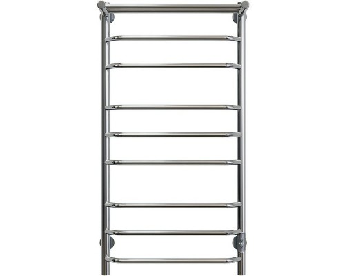 Электрический полотенцесушитель Aringa Бонди 100x50 AR03018CH с полкой Хром