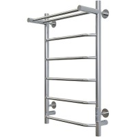 Электрический полотенцесушитель Aringa Киото 80x50 AR03001CH с полкой Хром