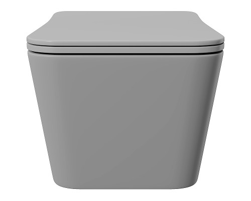 Унитаз Aqueduto Macio MAC0130 подвесной Серый матовый с сиденьем Микролифт