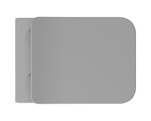 Унитаз Aqueduto Macio MAC0130 подвесной Серый матовый с сиденьем Микролифт