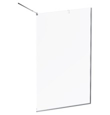 Душевая перегородка AM.PM Func 120 W84WI-120-F1-MTE профиль Хром матовый стекло прозрачное