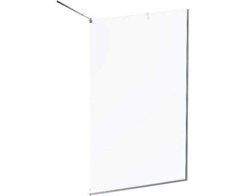 Душевая перегородка AM.PM Func 120 W84WI-120-F1-MTE профиль Хром матовый стекло прозрачное