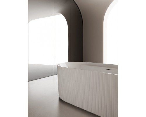 Акриловая ванна Abber 170х80 AB9444MW без гидромассажа