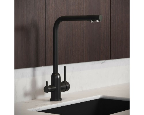 Смеситель для кухни Aringa Гранде AR02016BL Черный