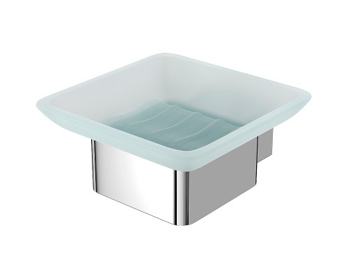 Мыльница Lemark Smooth Line 9741016 Хром