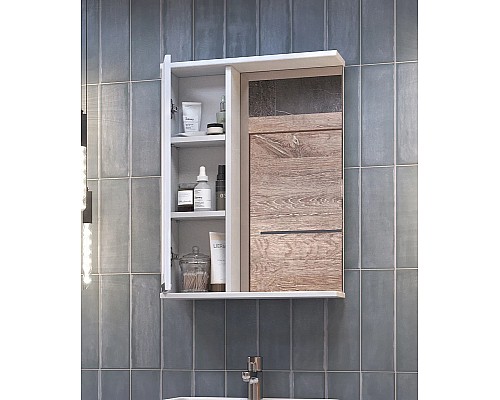 Зеркало со шкафом Vigo Callao 50 L z.CAL.50.L Белое