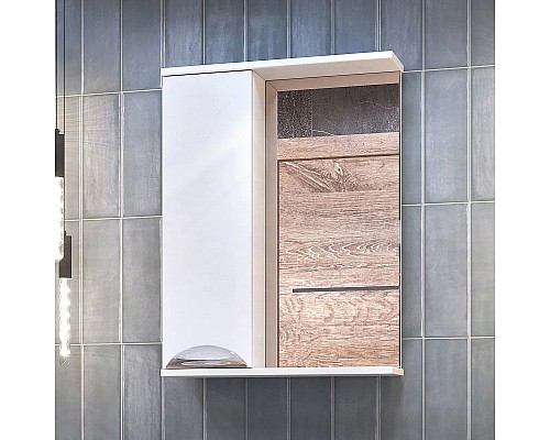 Зеркало со шкафом Vigo Callao 50 L z.CAL.50.L Белое