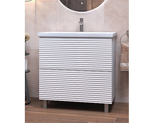 Тумба под раковину Vigo Otti 80 tn.OTT.COM.80.2Y Белая