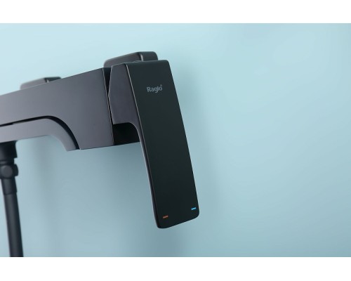 Смеситель для ванны Raglo R02.30.06 Черный матовый