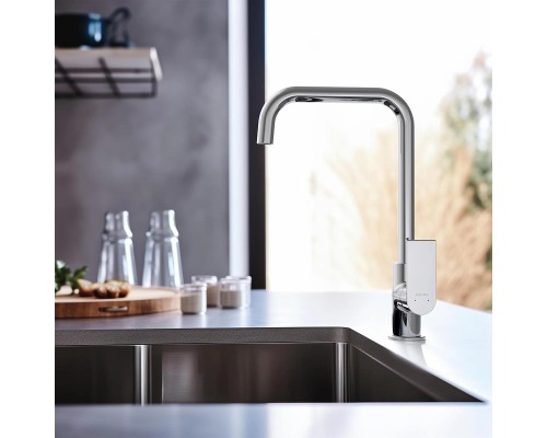 Смеситель для кухни Aquatek Лира AQ1480CR Хром