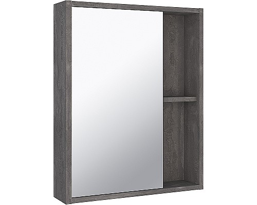 Зеркальный шкаф Runo Эко 52 00-00001324 Железный камень