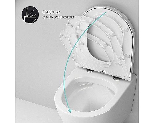 Комплект унитаза с инсталляцией AM.PM Sense FlashClean IS90151.741701 с сиденьем Микролифт и клавишей смыва Хром глянцевый