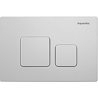 Клавиша смыва Aquanika Basic B-type 01.02.22 Белая