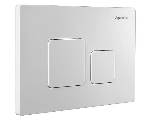 Клавиша смыва Aquanika Basic B-type 01.02.22 Белая
