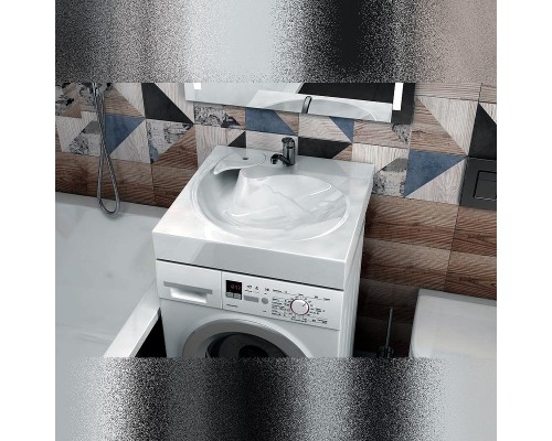 Раковина Maretti Alessia 60 на стиральную машину Белая
