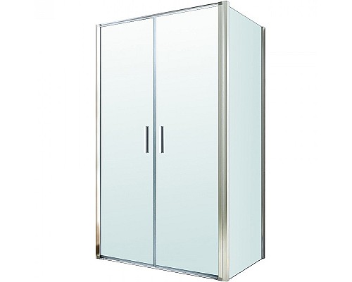 Душевой уголок Berges Legos LS-3 120х80 061051 профиль Хром стекло прозрачное