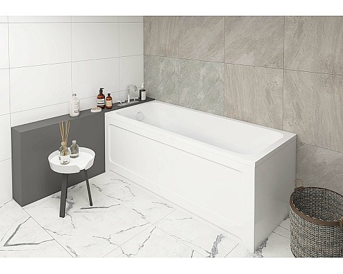 Акриловая ванна Aquatek Eco-friendly Мия 170x80 MIY170-0000032 без панелей, каркаса и слив-перелива