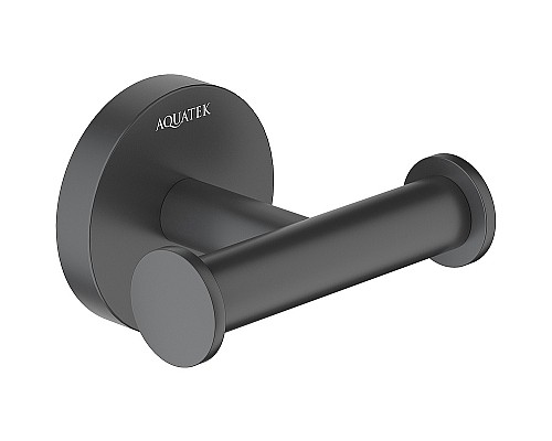 Двойной крючок Aquatek Оберон AQ4202MB Черный матовый