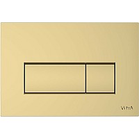 Клавиша смыва Vitra Root Square 740-2324 Золото глянцевое