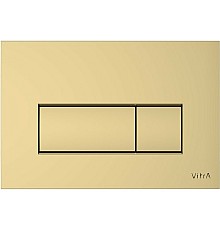 Клавиша смыва Vitra Root Square 740-2324 Золото глянцевое
